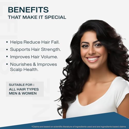 Image of MyFiFuel Hair Vitamins with DHT blocker (30 Capsules) (36 Vitamins, Mineral & Herbs) For Hair Re-Growth & Hairfall Control