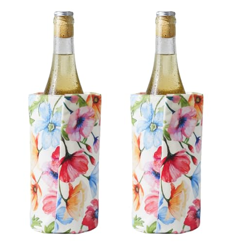 Ice Wine Cooler Sleeve | Freestanding Gel Bottle...