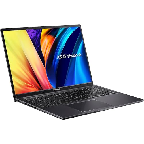 Image of ASUS 2025 Vivobook 16X 16 inch WUXGA IPS Laptop 10-Core Intel Core i7 1355U Iris Xe Graphics 40GB DDR4 1TB NVMe SSD USB-C w /DP WiFi AX BT Webcam HDMI1.4 Backlit KB Fingerprint Windows 10 Pro