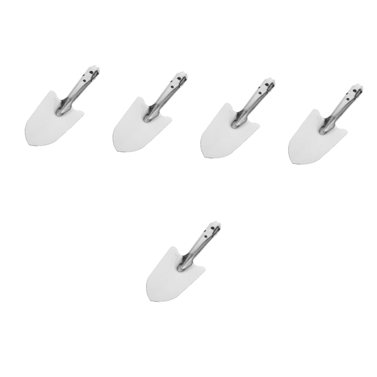 MAGICLULU 5 Pezzi Mini per Campionamento Terreno Spatola da Giardinaggio Portatile Inossidabile Strumento per Ambientali e Ricerca Agricola per Lavori