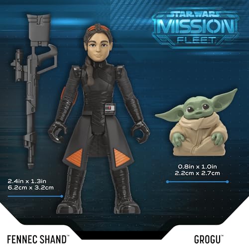 Star Wars F7761 Mission Fleet, 2.5-Inch Scale Mandalorian Action Figure Set thumb #4