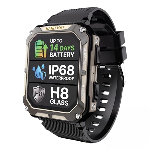 Hard Hat Watches - Rugged Smart Watch for Men, Original...