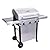 Char-Broil® Performance Series™ TRU-Infrared Cooking Technology 3-Burner with Side Burner Cart Propane Gas Stainless Steel Grill - 463370719