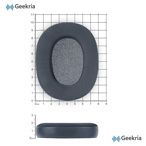Geekria Sport Cooling-Gel Reemplazo de Almohadillas para Oído Compatible con Sony WH-1000XM6, Fácil de Instalar, Máximo Confort, Almohadillas Reparación (Azul) miniatura 6