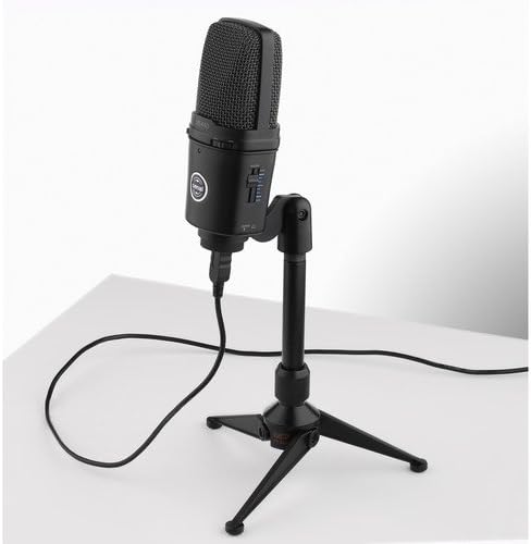Auray TT-6240 Compact Tripod Tabletop Microphone Stand (Black)