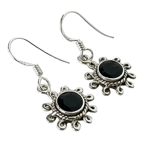 Boucles d'oreilles onyx noir à porter au quotidien avec élégance