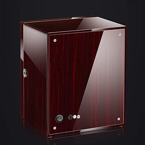 FENOKD Mechanical Watch Shaker Automatic Watch Winder Box, 5 Rotation Modes, 4 Winder Positions with 6 Watches Storage Display Box