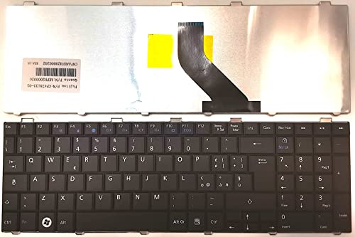 INFOELETTRONICA LO STORE DELLA CONVENIENZA E QUALITA' Tastiera Italiana Compatibile con Fujitsu Lifebook A530 A531 AH530 AH531 NH751 MP-09R76003D CP513253-01