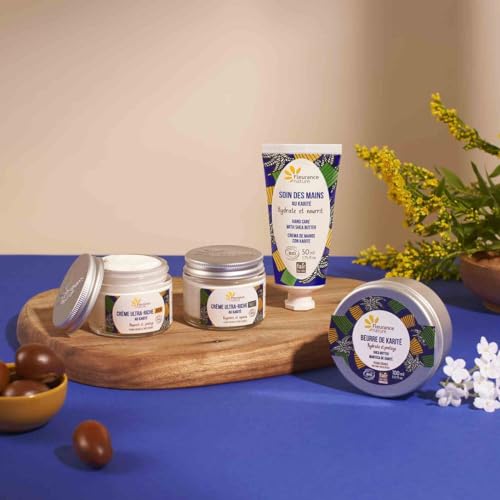 Beurre de karité bio Fleurance Nature soin corporel hydratant 100ml