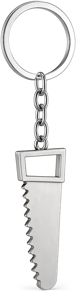 Hand Saw Keychain, Woodworking Tool Keychains Bag Charms for Women