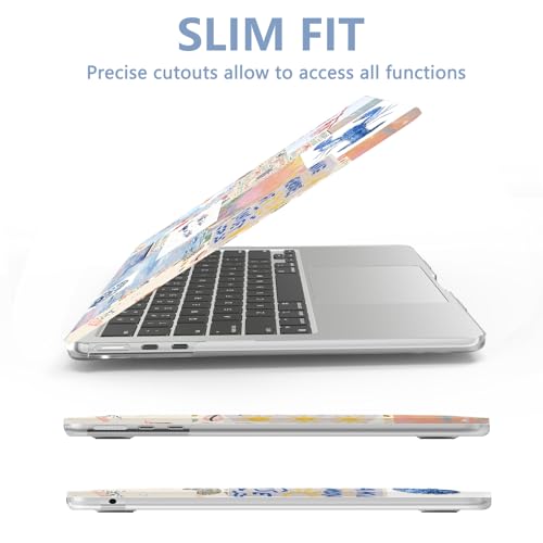 Image of AKIT for MacBook Air 15 inch Case M5 M4 M3 M2 Chip 2026-2023, Blue Lobster