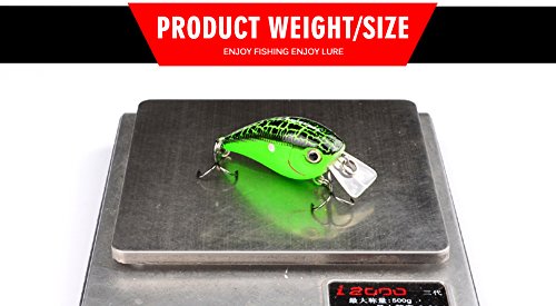 PROBEROS Crankbaits Set Fishing Lure Hard Baits Swimbaits Boat Ocean Topwater Lures Kit Fishing Tackle Hard Baits Set for Trout Bass Perch Fishing Lures Set (405)