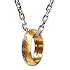 The Noble Collection The Lord of the Rings The One Ring - Anodised Stainless Steel One Ring on 24in (61cm) Chain - Officially Licensed Film Set Movie Props Jewellery Gifts #1