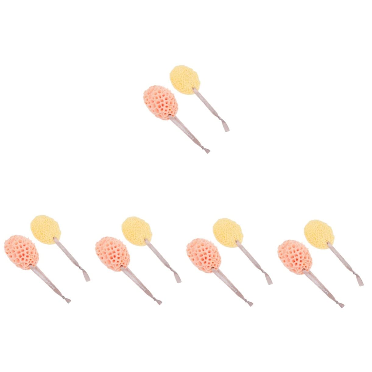 minkissy 10piezas Esponjas De Exfoliantes Para Bebés Esponjas Naturales De Baño Suaves Accesorios De Higiene Corporal Para Baños Diarios