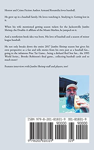 A View From My Seat: My Baseball Season With The Jumbo Shrimp