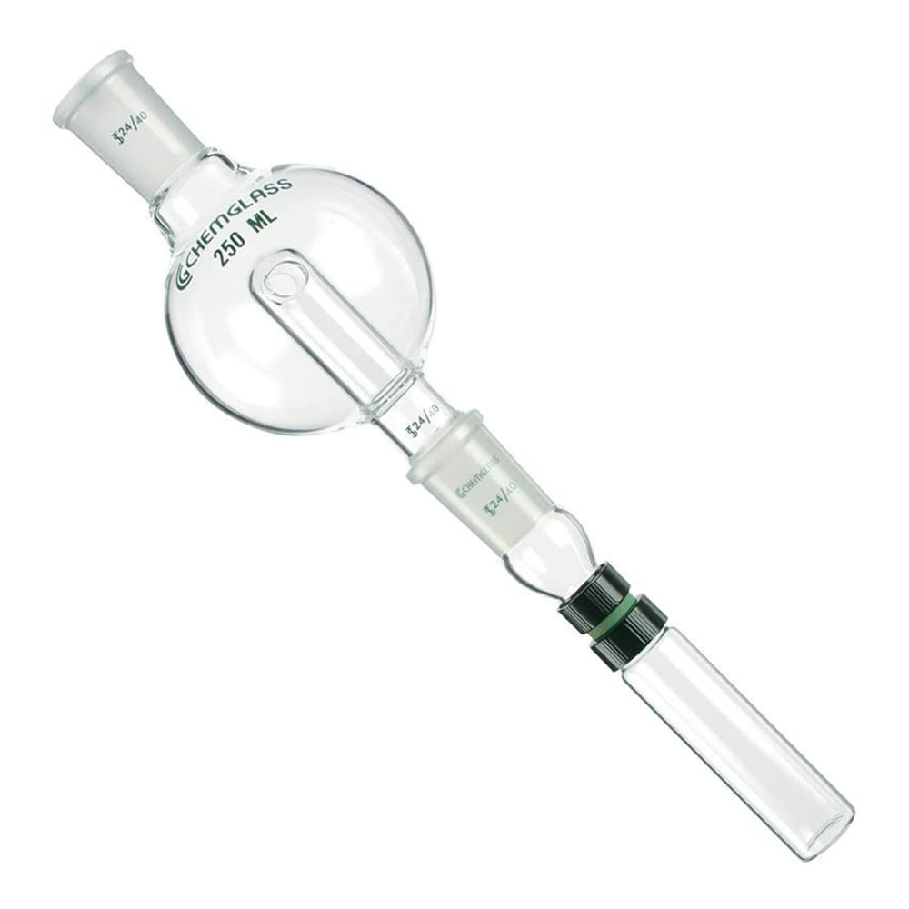 Chemglass CG-1318-40 6 Piece 24/40 Evaporator Threaded Vial Adapter Kit