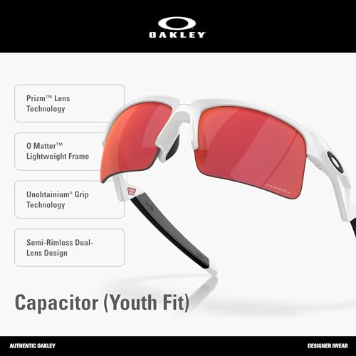 Image of Oakley Capacitor OJ9013 Rectangle Junior Sunglasses for Boys for Girls