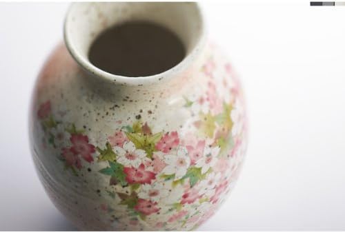 Amazon 志野 8号花瓶 桜紅葉 Yj14 01 花器 インテリアボウル オンライン通販