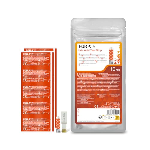 FORA 6 Harnsäure-Teststreifen 10 stück