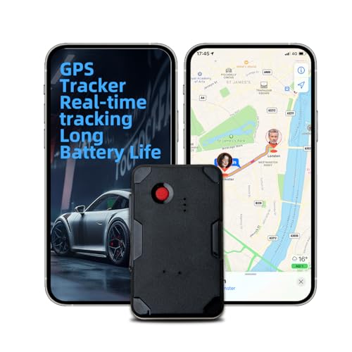 Image of GPS Tracker for Vehicles, Hidden Magnetic Tracker with 4G SIM Included | 120-day battery, real-time updates, trip history, geofence, driving alerts, Subscription Required, 30-Day Data Included