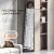 12 Step Ladder with Handrail,Folding Stainless Steel Heavy Duty Step Stool,Step Ladders with Anti-Slip Widen Aluminum Pedals,Sponge Handrail,Safe-Lock Design,Tall Kitchen/Closet Step Ladder