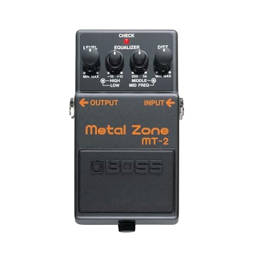 Pedal de efectos BOSS MT-2 Metal Zone clásico | Legendaria distorsión de ganancia alta para guitarra y bajo | Circuito de ganancia de doble etapa | Ecualizador activo de tres bandas | Ya disponible en tu tienda friki favorita! En mundofriki.es!