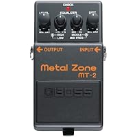 Pedal de efectos BOSS MT-2 Metal Zone clásico | Legendaria