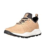 Timberland Brooklyn Men's Leather Perforated Oxford Sneaker Beige Size 8.5