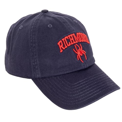 Desert Cactus University of Richmond Baseball Hat Spiders UR Brimmed Embroidered Hats Cap Adjustable Cloth Strap Adult (Style B) Blue