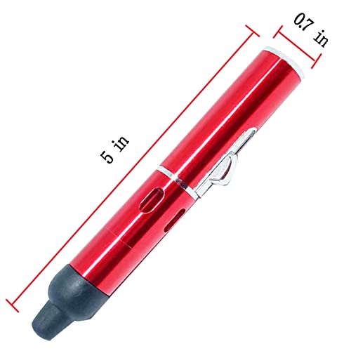 Encendedores de Soplete Recargables Butano Pack 2 Rojo miniatura 6