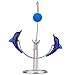 Sunnytech Dolphins Kinetic Art Balancing Decompression Toy Decompressive Science Psychology Home Office Decor Desk Decor Toy (WJ121 HL04 Dolphins Toy)