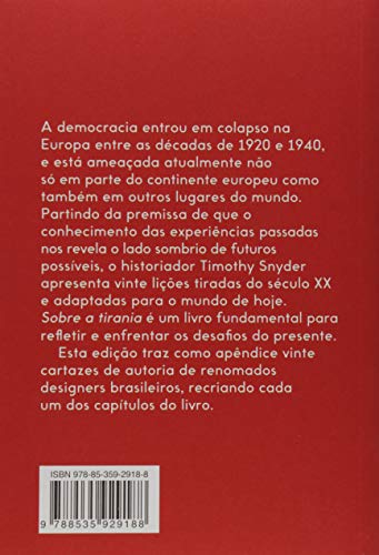 Sobre a tirania ― Vinte lições tiradas do século XX