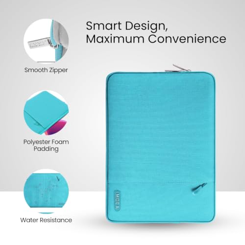 Image of MOCA Laptop Case 13 inch, Laptop Sleeve Compatible with MacBook Neo /Air /Pro 13 inch with A18 /M5 /M4 /M3 /M2 /M1 Chip 2026-2016, Polyester Vertical Computer Sleeve Bag with Pocket