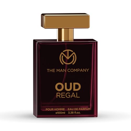 Image of THE MAN COMPANY OUD REGAL Perfume for Man | Long Lasting Bold Oud Perfume | Luxury EDP Fragrance with Saffron & Patchouli | Gift for Him | 100 ml | Anniversary fragrance gift | Valentine Gift Set For Man |