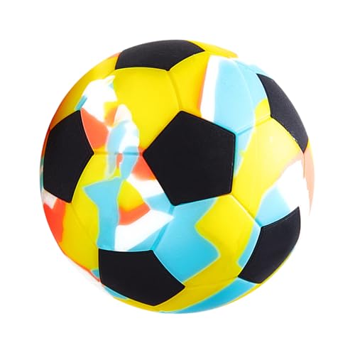 Bola De Fascia De Silicona, Bola De Masaje, Bola De Fascia De Forma De Fútbol, ​​elástica, Sensación De Comodidad Mejorada, 6.3x6.3 Cm, Ideal Para El Gimnasio De Yoga, El Hombro De Los Pies Ha