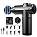 Produktbild Massagepistole, Active Massagepistole Massage Gun für Tiefes Gewebe, mit 8 Köpfe USB C Aufladung Rücken Massagepistole Massagegerät zur Muskel Massage Entspannen, Bestes Geschenk für Familie, Schwarz