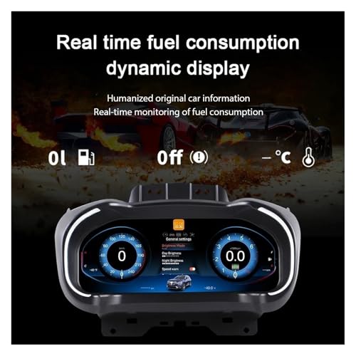 Medidores de panel de instrumentos LCD para Renault Koleos y Mégane IV 2