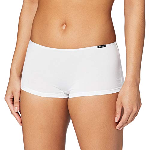 Skiny Damen Cotton Essentials 080904 Panties, Weiß, 40 EU
