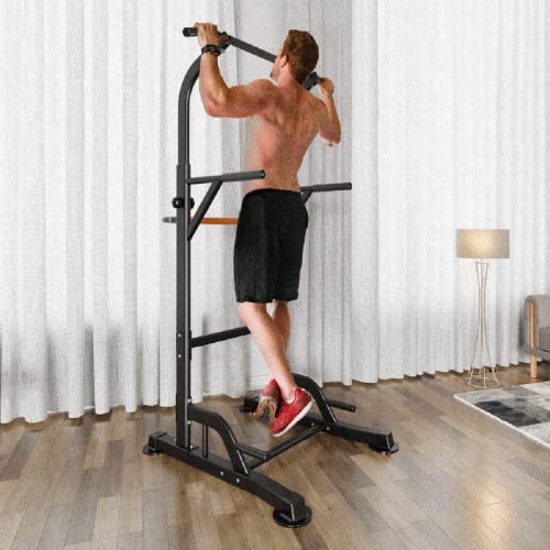 Chin Up Station Pull Up Dip Bar Power Tower Workout For Home Gym #TOP7
