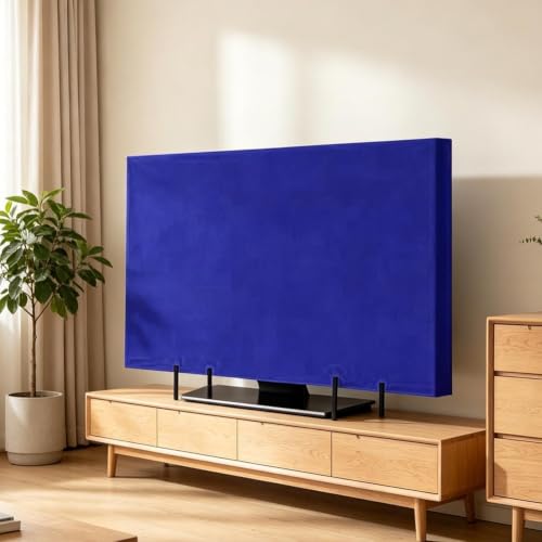 Housse protection feutre avec sangles inférieures pour TV 65 pouces