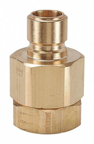 Coupler Nipple, 1/2-14, Body, Brass