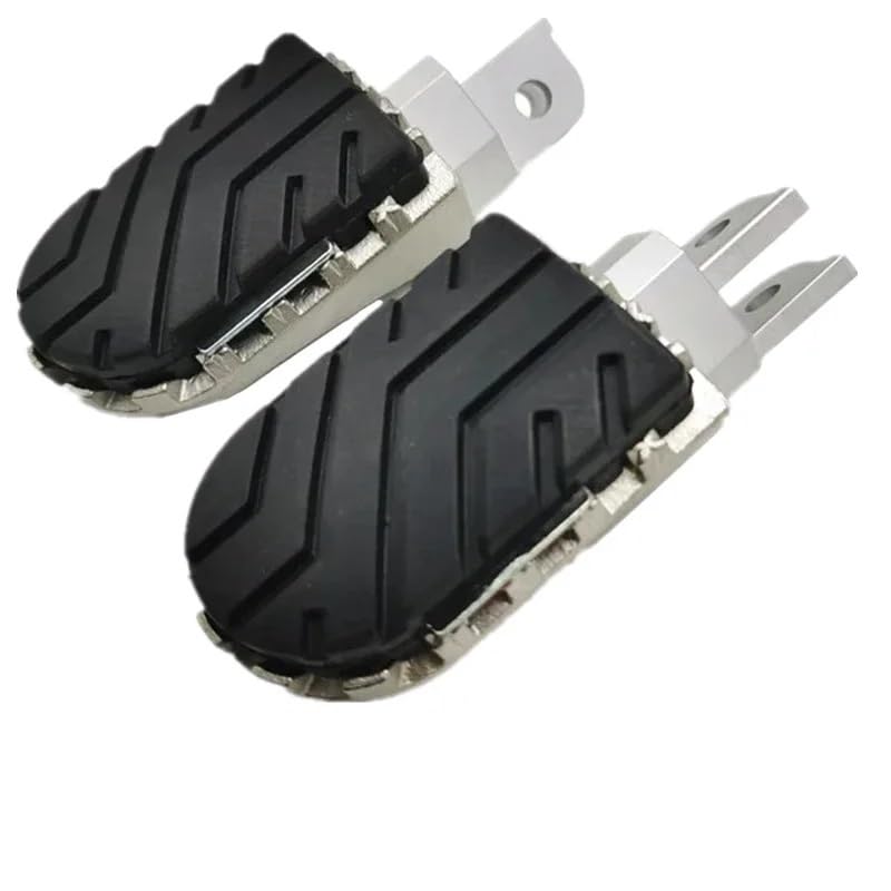 Pédales moto SV650 confort route et balades repose-pieds