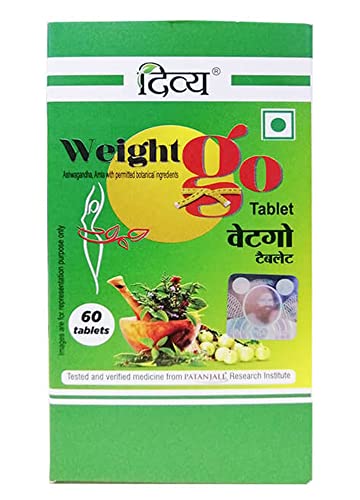 Image of Patanjali Divya Weight go Pack of 60 Tablets
