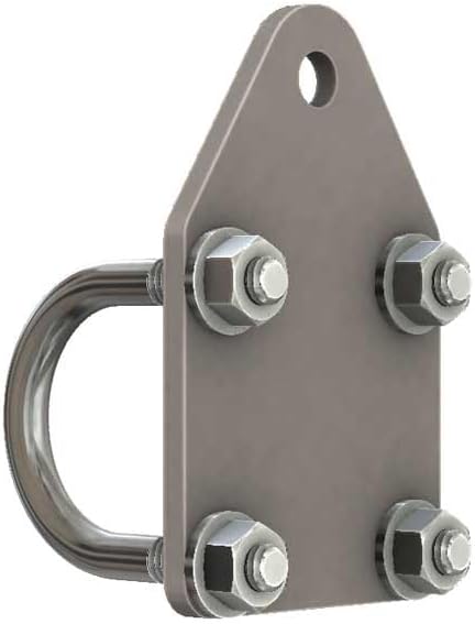 Suporte plano universal para estabilizador de direção Barnes 4WD – Kit