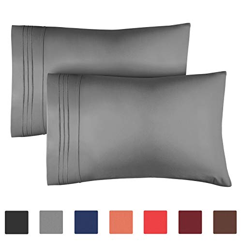 King Size Pillow Cases Set of 2 – Soft, Premium Quality Hypoallergenic Pillowcase