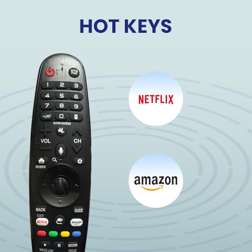 Image of LG TV Remote Compatible with Smart Android WebOS 4K LED UHD OLED TV Models MR650, MR18BA, MR19GA, MR19BA, MR20GA, MR21GA, Non-Voice Replacement Remote Control, LED 702