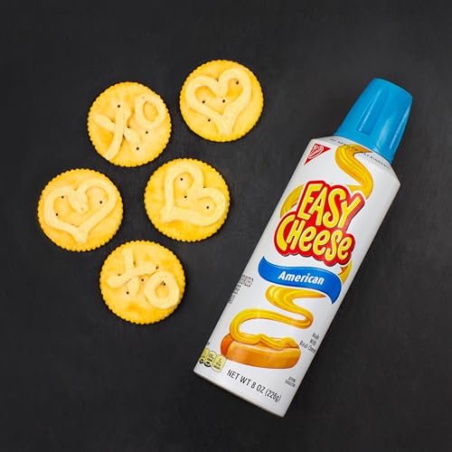 EASY CHEESE American Cheese Snack, 12-8 oz Cans - image 9