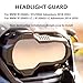 FWXEOZ Motorcycle Headlight Guard Front Headlamp Protector Shield for BMW R1200GS LC/R1250GS ADV/R1200 GS R1250GS Adventure 2018-2024 Accessory Decorative Cover