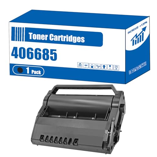 Compatible for Ricoh 406685 Toner Cartridges SP5200S SP5210SF SP5210SR Printers, High Yield 35000 Pages, Accurate Imaging Rich Colors (1 Pack Black)