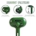 Cat/Dog Deshedding Brush with Water Spray and Steamer - Grooming Tool for Shedding Hair Removal (Christmas Green)